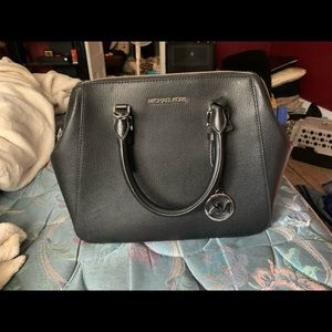 BlackMichael Kors leather satchel